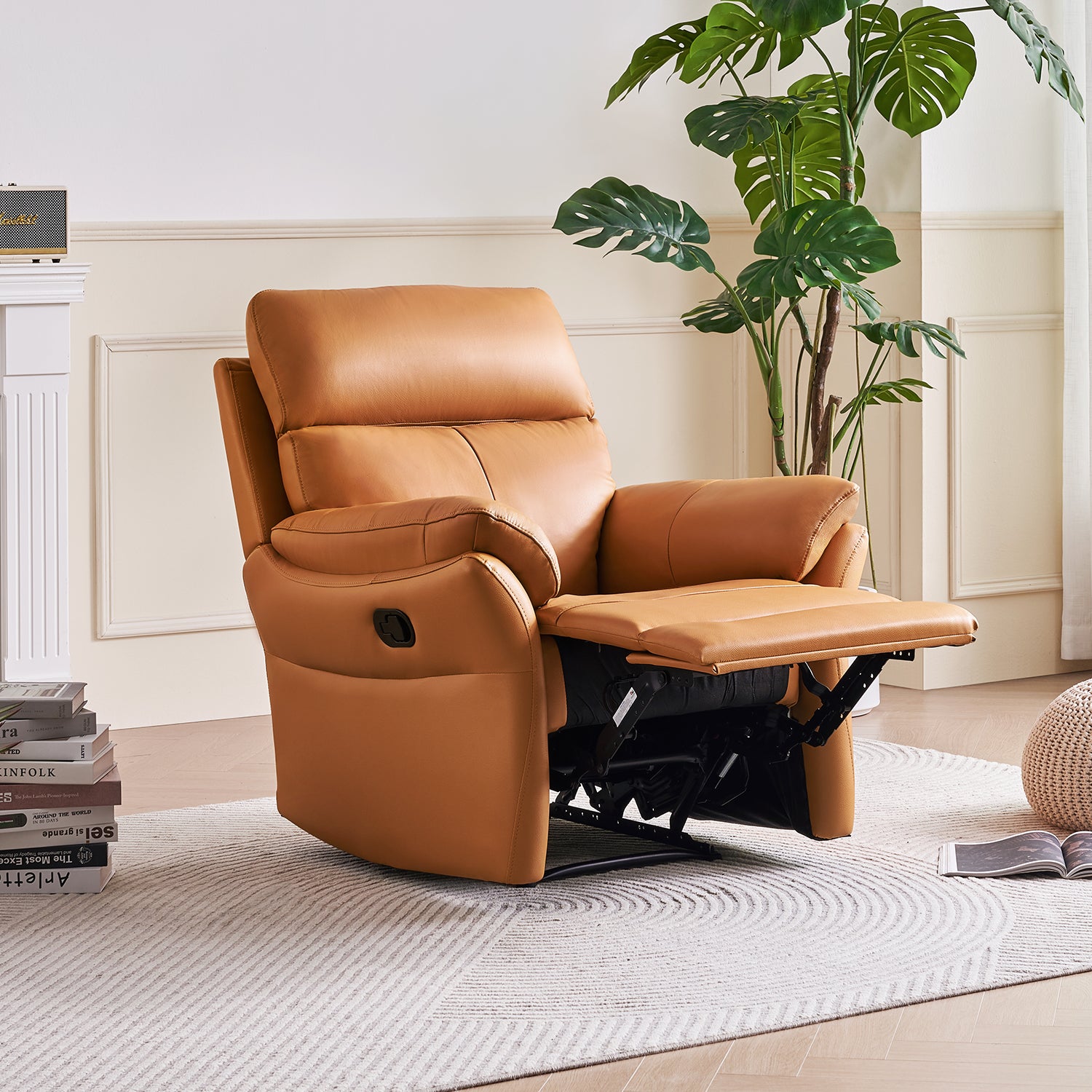 Orang Brown recliner chair