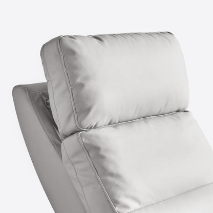 Airsky Power Swivel Glider Recliner Leather Nursery Rocker Chair With Phone Holder